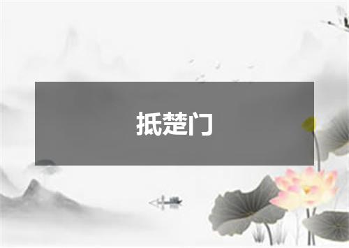 抵楚门