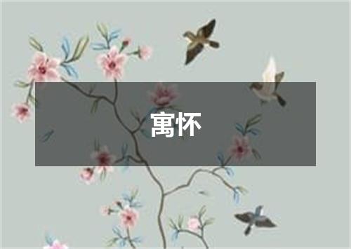 寓怀