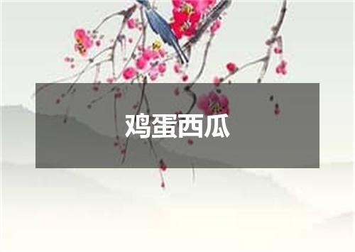 鸡蛋西瓜