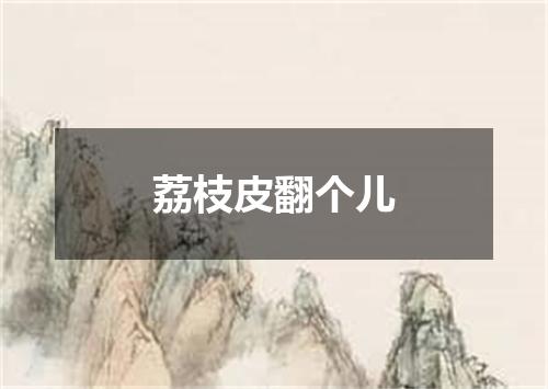 荔枝皮翻个儿